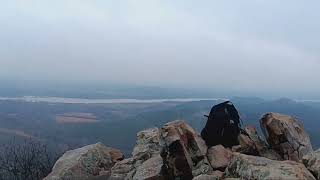 Sunrise at the Summit of Pinnacle Mountain (02/04/2024)