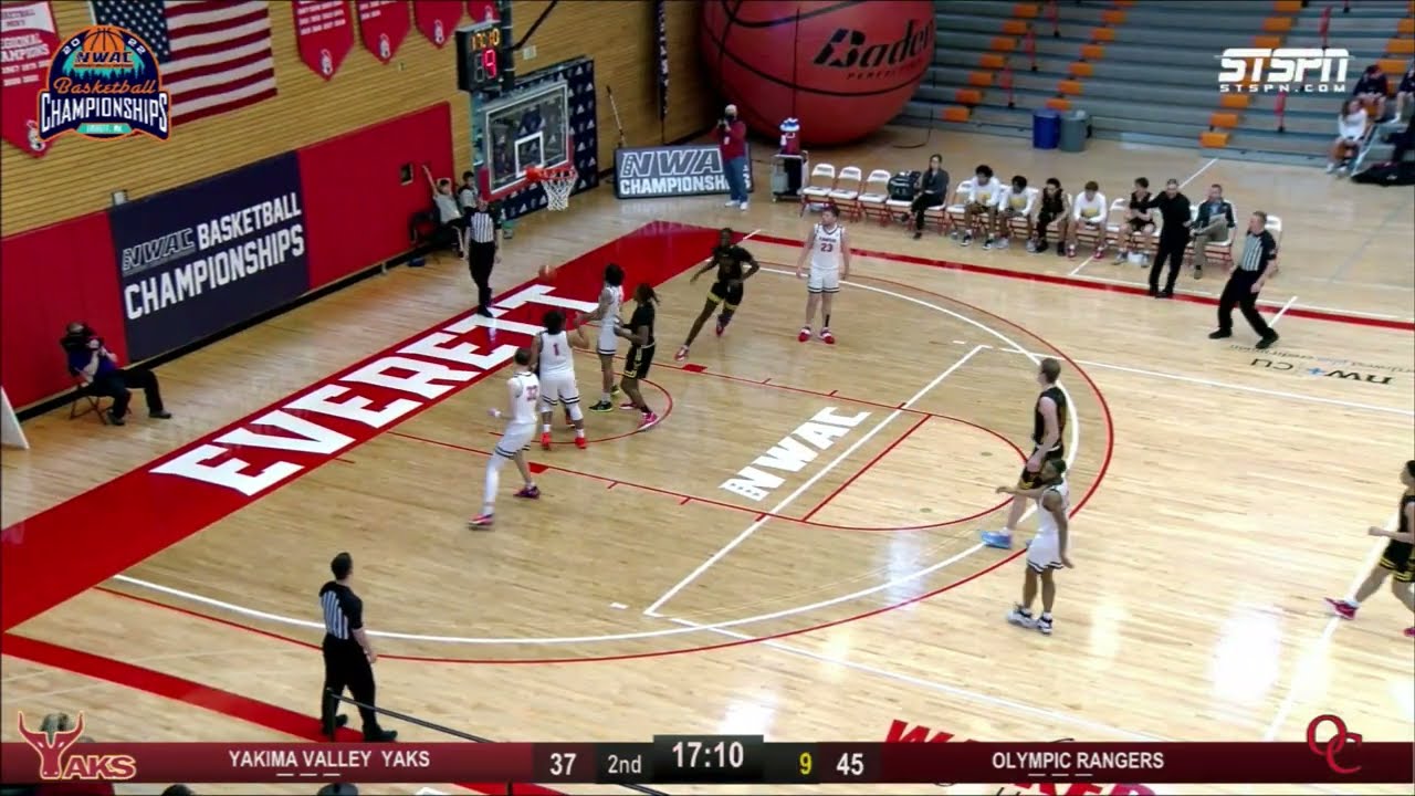 NWAC Men's Basketball Semi-Finals Yaks - Rangers