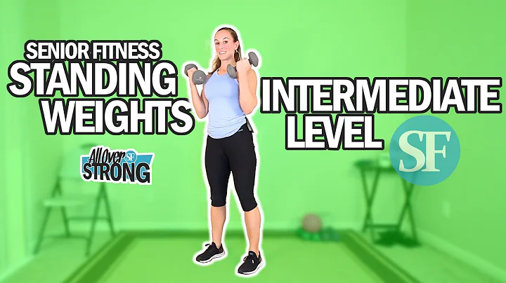 Standing Workout With Weights For Seniors | Interm...