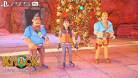 Knack First Time Playing 2 Player Let