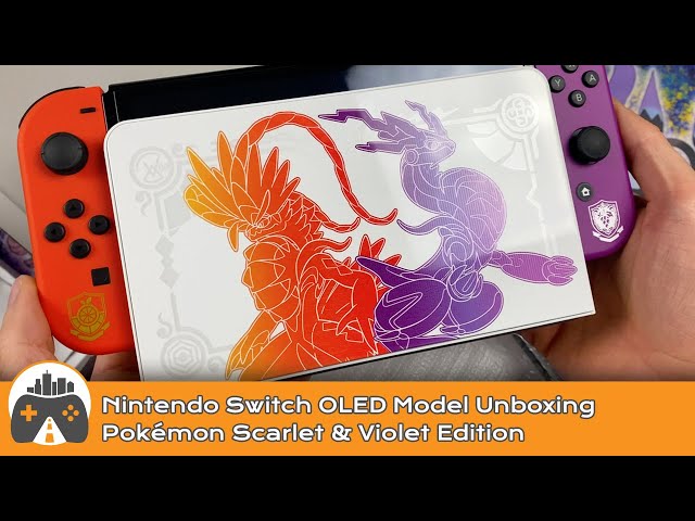 Mobile2Go. Nintendo Switch OLED Pokemon Scarlet & Violet