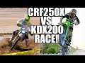 Which is faster kdx200  crf250x