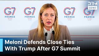 WATCH: Meloni Praises Trump-Iran Deal, Backs New Russia Negotiator | DRM News| AC1C