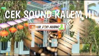 CEK SOUND PALING WENAK//LUPA JUDULNYA// MUSIC FULL CLARITY// DANGDUT