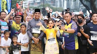 Bella Astillah & Syed Saddiq || 5km Sarong Run Berbusana Melayu