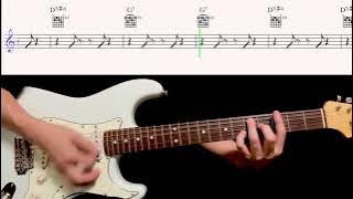 Guitar TAB : The Word - The Beatles - isolated track