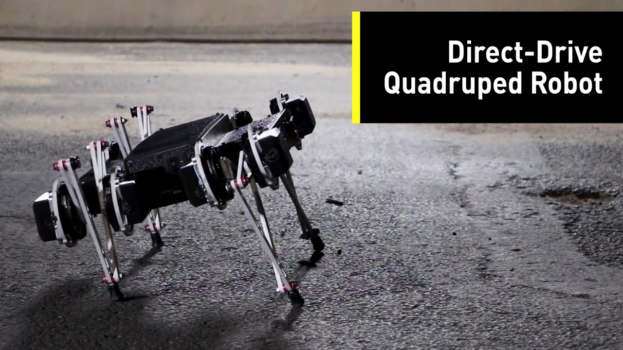 Doors Are No Obstacle for This Quadruped Robot - YouTube