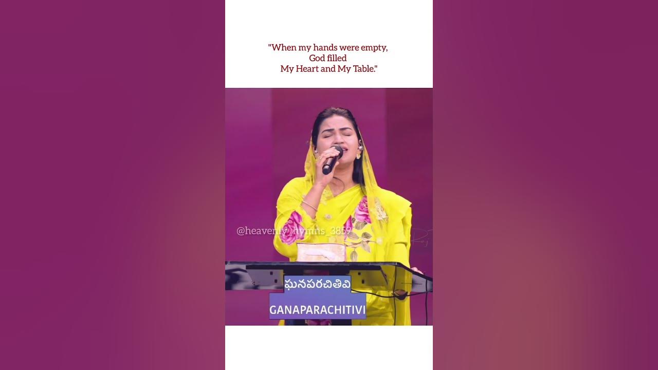 "When I had nothing, God was my everything and He still is."| Jessy Paul shorts | Heavenly Hymns