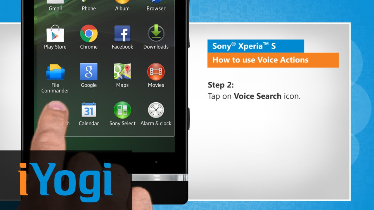How to use Voice Actions in Sony® Xperia™ S