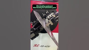 Wire bending equipment Wire forming for automotive parts#AdvancedCNCBending#3dwireformdingmachine