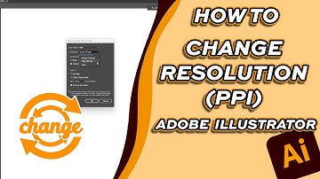 How to Change The Resolution / PPI (72ppi to 300ppi) [Adobe Illustrator]