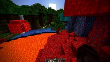 Minecraft BUT the Nether spreads into the Overworld (Very Satisfying)