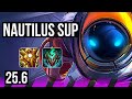 NAUTILUS & Vayne vs KARMA & Jhin (SUP) | NA Grandmaster | 25.6