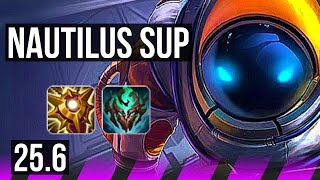 NAUTILUS & Vayne vs KARMA & Jhin (SUP) | NA Grandmaster | 25.6