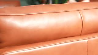 Bianca Brown Leather Armchair by Murphy Home screenshot 5