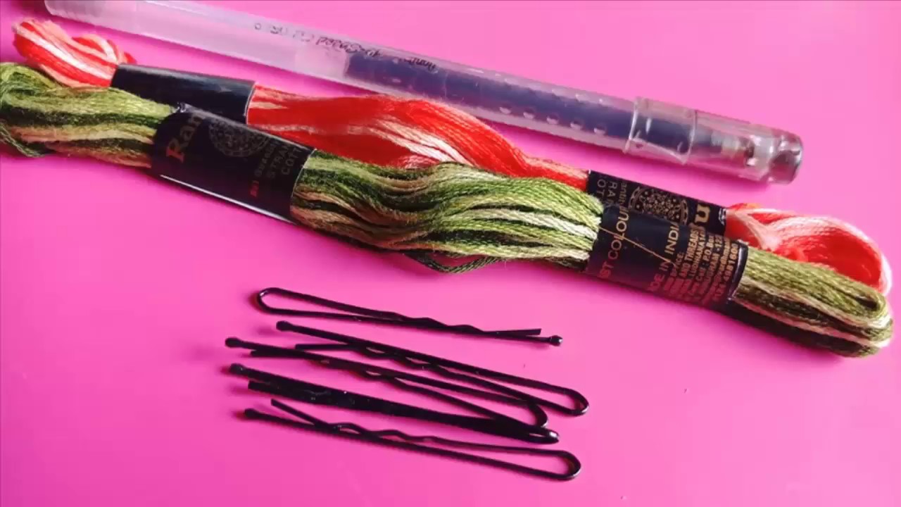 চুলের ক্লিপ দিয়ে সুন্দর আইডিয়া,Hair Clip Tricks and Trips Make Flower