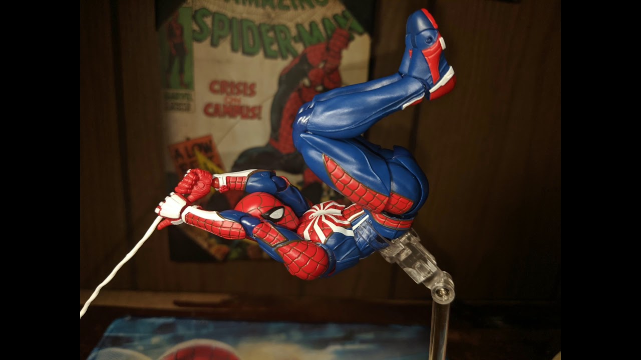 SH Figuarts Marvel's Spider-Man (PS4) pose gallery - YouTube