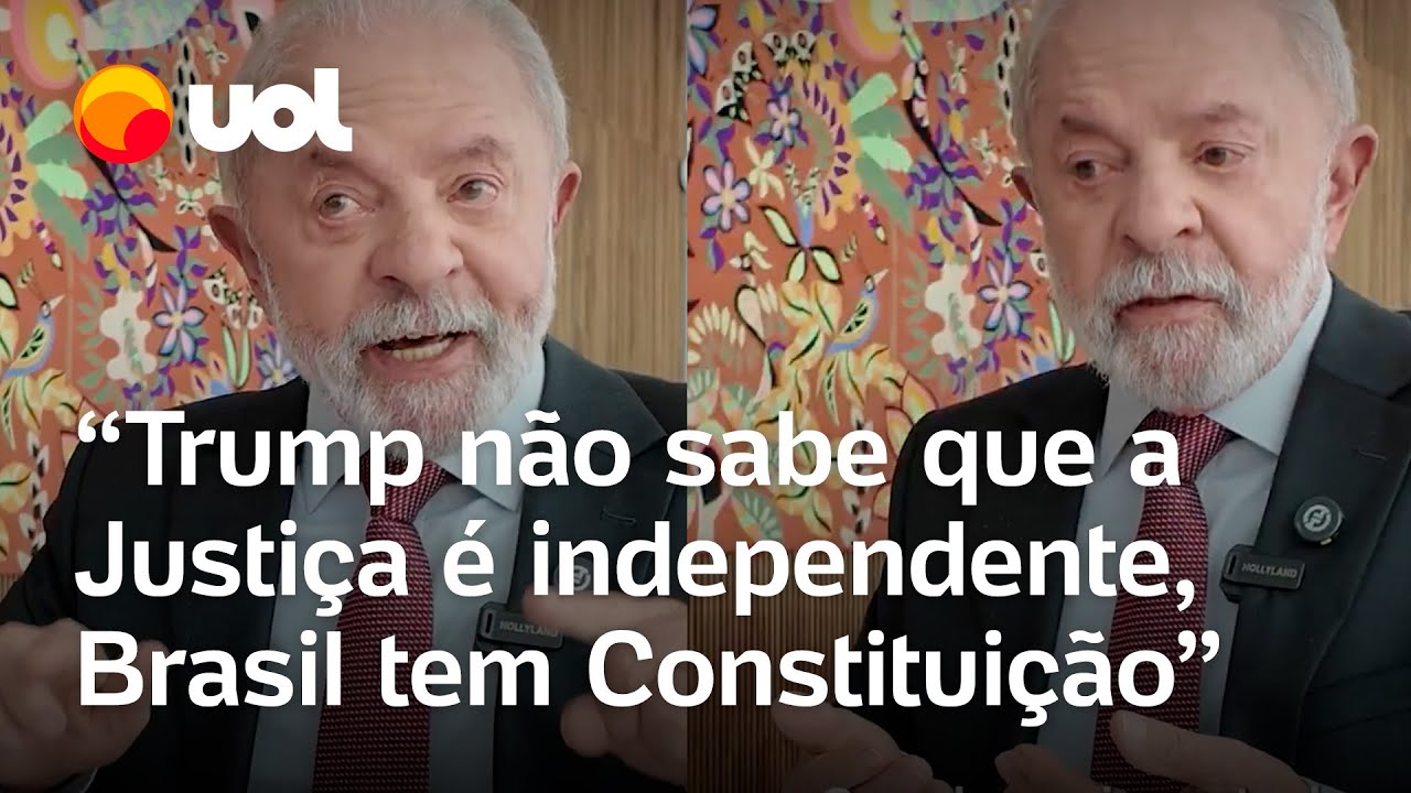 Lula enfatiza soberania nacional em entrevista a jornal dos EUA: 'Brasil tem Constituição'