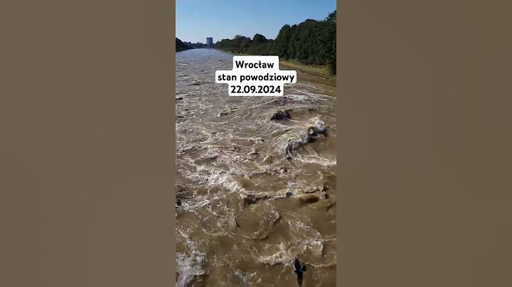 Wrocław stan powodziowy 22.09.2024 fala kulminacyjna na Odrze #powodz #powodź powodz 2024 #Wrocław