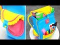 3D BACKPACK Cake by Cakes StepbyStep