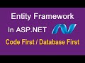 Add Entity Framework to ASP.NET Web Applications : Code First and Database First Approaches