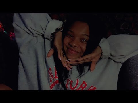 ASMR positive affirmations - dealing with overthinking + close whispering + camera brushing