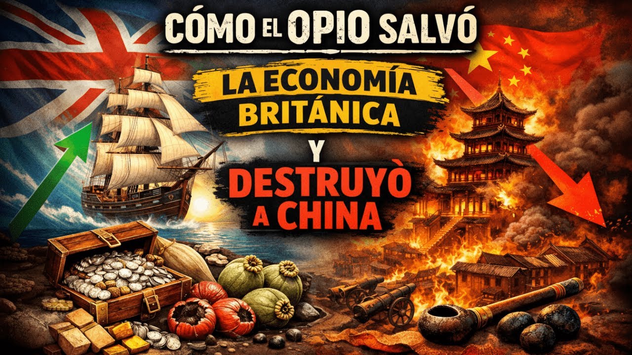 Cómo el Opio Salvó la Economía Británica y Destruyó a China