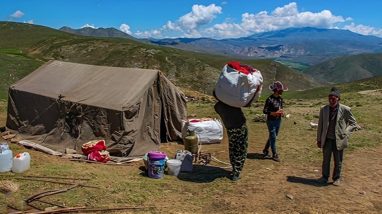 The most dangerous thing for nomads! strange and hard life of Iranian