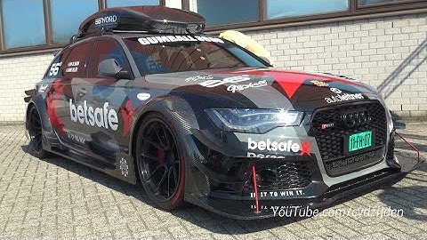1000HP AUDI RS6 DTM - ACCELERATION & MASSIVE REVS!