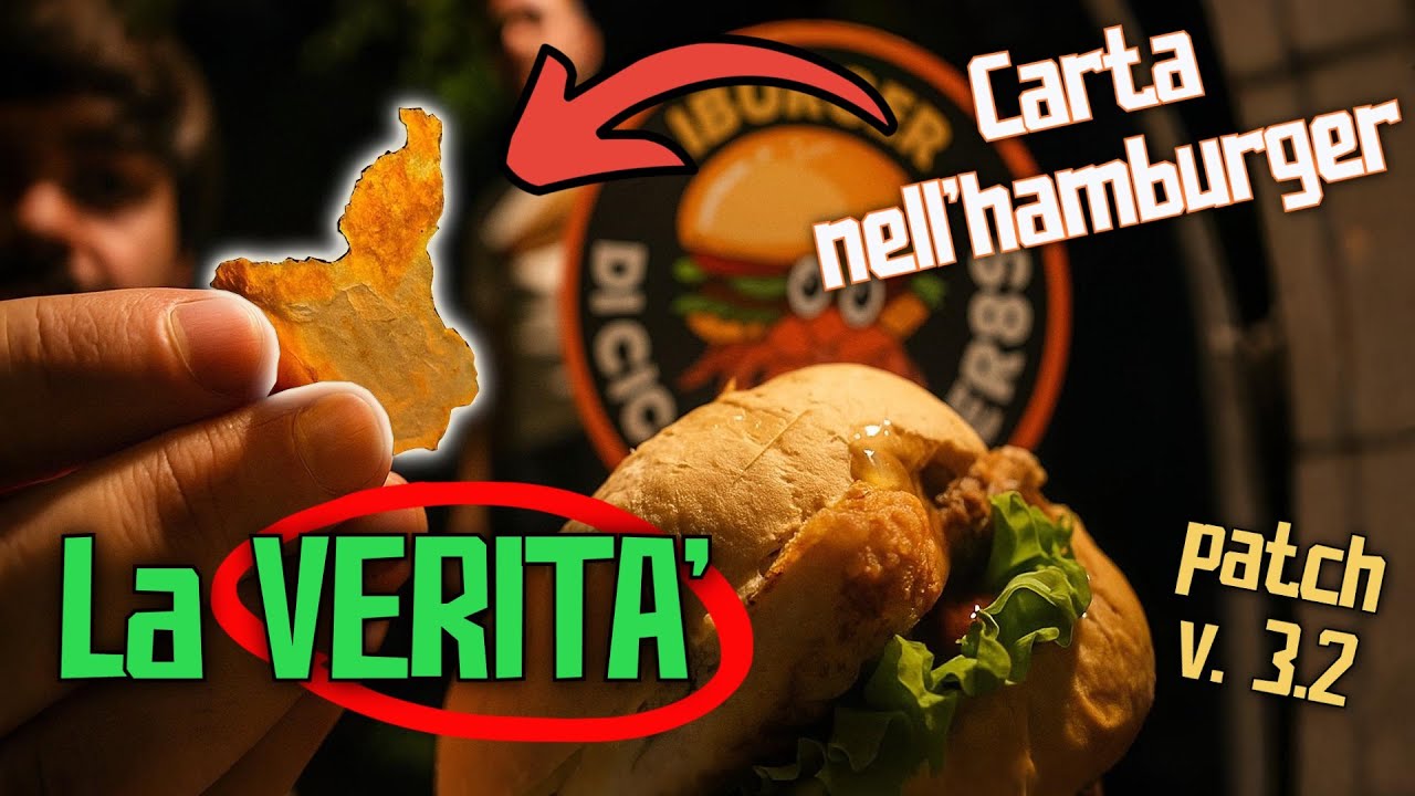 Abbiamo trovato QUESTO nel burger di Cicciogamer89…la VERITA'! (Patch v. 3.2)