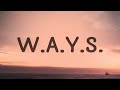 Capture de la vidéo Jhené Aiko - W.a.y.s. (Lyrics) | Ways