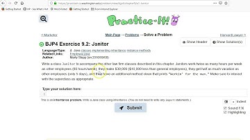 Building Java Programs Chapter 9 Exercise 9.2 Janitor