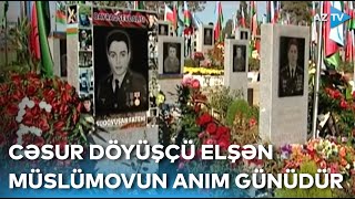 Bayraq Sevdalısı Cəngavər Ləqəbli Elşən Müslümovun Xatirəsi Anılıb