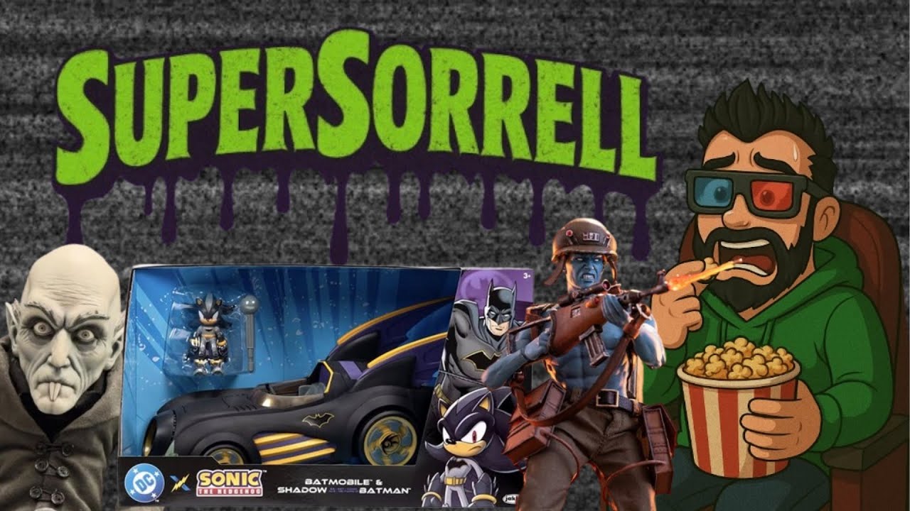 SuperSorrell LIVE - Toy News - NYCC, Shadow Batman, Rogue Trooper, Horror Plush & More!!!