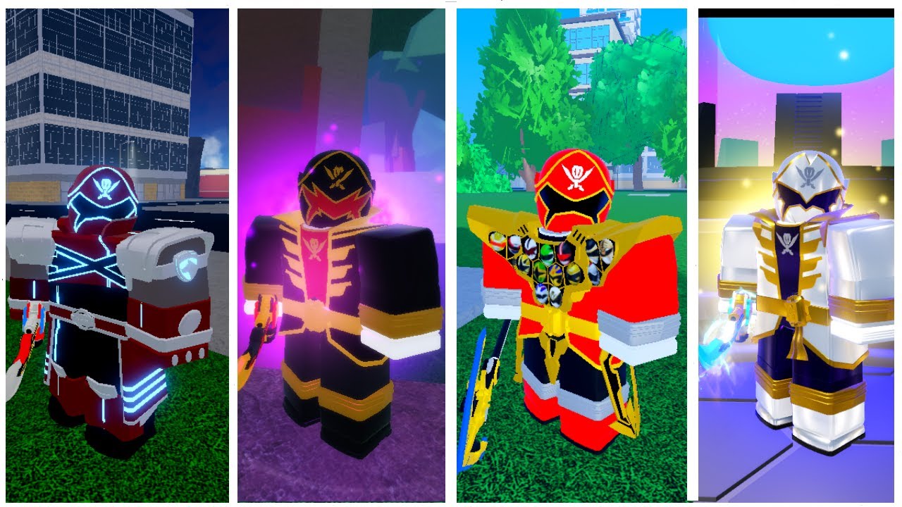 All Gokaiger Morphs In Roblox || PRSG || Owner morphs - YouTube