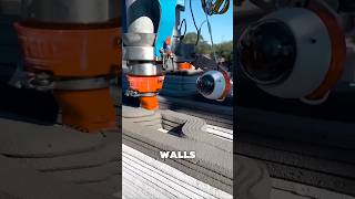 Printing a House like a Desktop 3D Printer 🤖🏗️ #shorts