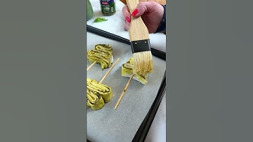 Pesto Christmas Trees 🌲