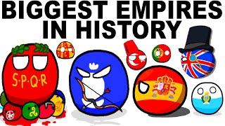 Biggest Empires in World History EXPLAINED by Countryballs...