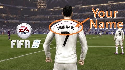 How to Change Your Player Name on FIFA 15 and 14 With Creation Master 15 NEW