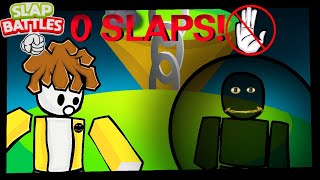 Using Bob With 0 Slaps Roblox Slap Battles