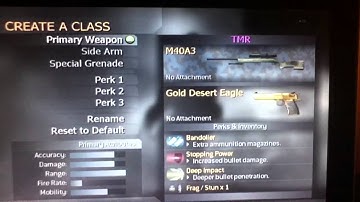 Cod4 Class setup vid ")