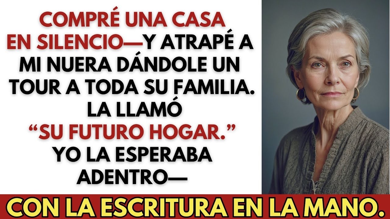 Compré una casa en silencio—y mi nuera planeaba apoderarse de ella con toda su familia