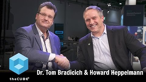 Dr. Tom Bradicich, HPE & Howard Heppelman, PTC | HPE Discover London 2016
