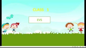 Class 1 EVS - About Myself - ICSE | CBSE | State Board