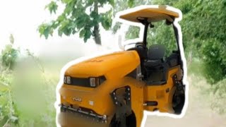 Jcb Ka Mini Road Roller Kam 🤩 Kaise Karta Hai Full Review Video...#jcb#roadroller