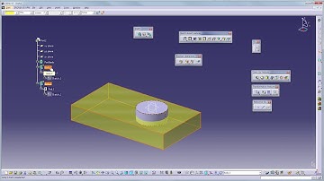 CATIA V5 Boolean Operations Assemble
