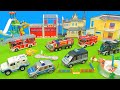 Playmobil SEK Polizeiautos, Feuerwehrautos & Krankenwagen beim Kinder Spielplatz, Spielzeug Unboxing