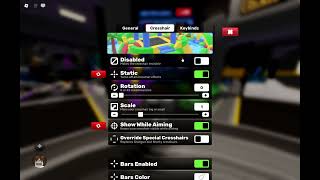 My roblox rivals settings