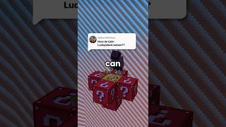 How to get LUCKY BLOCK in Minecraft