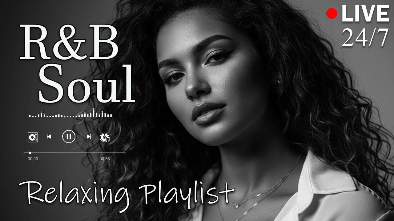 【R&B Soul】Relaxing Romantic Playlist - Smooth Vocals & Chill Groove Study • Focus • Relax LIVE🔴 24/7